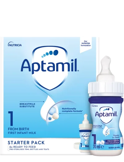 Aptamil® First Infant Milk Starter Pack 6x70ml