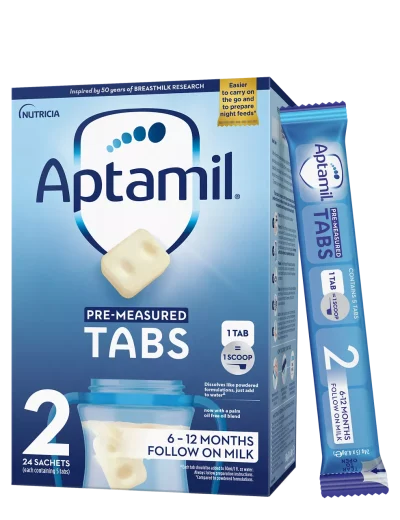 Aptamil® Follow On Milk Tabs, x24 sachets