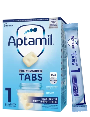 Aptamil® First Infant Milk Tabs, x24 sachets