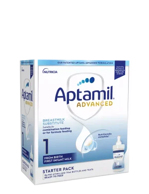 Aptamil Advanced First Infant Milk Starter Pack 6x70ml - Image 2